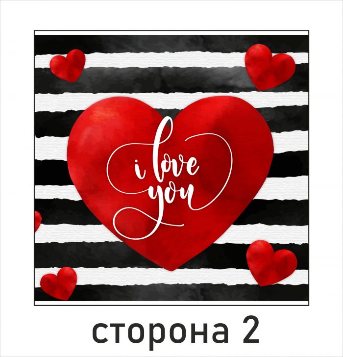 Подушка "Зайчик + I love you"